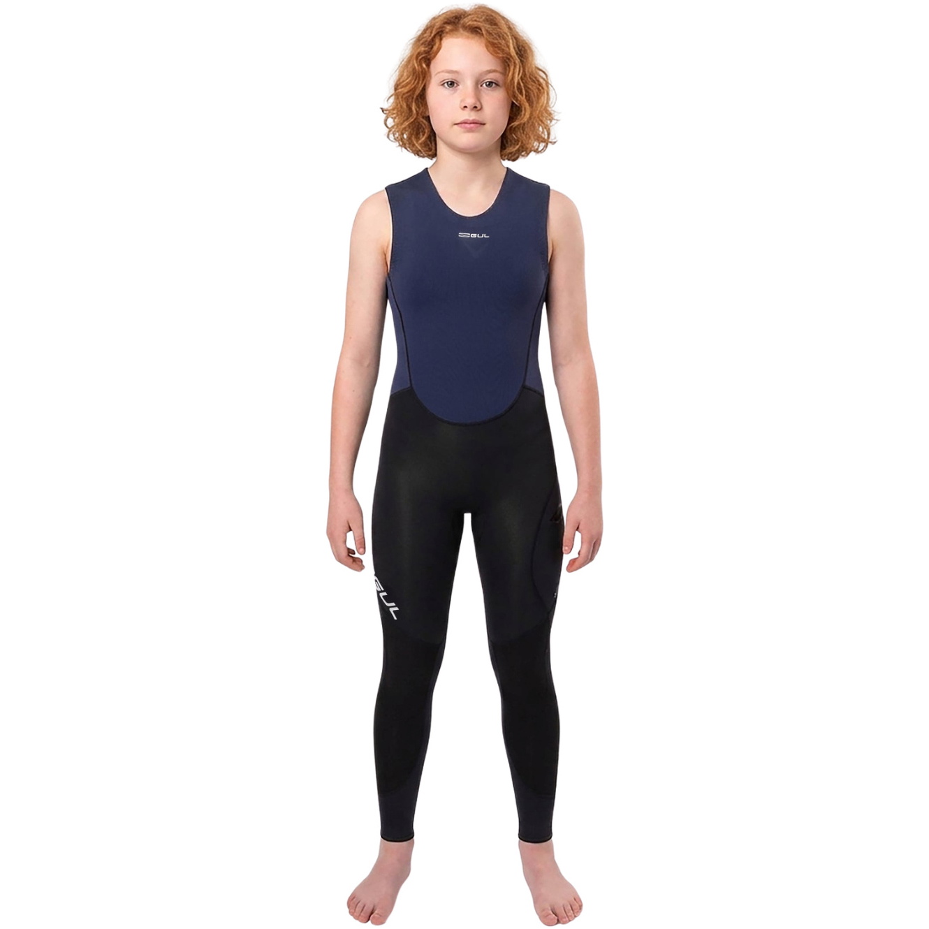 2026 Gul Junior Code Zero 1mm Naeco Fl Long John CZ4315 - Black / Blue